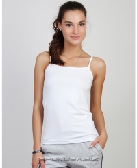 Жіноча майка "Білизна для тебе" 0008 білий