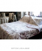 Плед покривало Karaca Home DALEN PUDRA