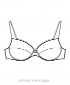 Бюстгальтер Milavitsa (Мілавіца) 11726. Серія "Бавовна"