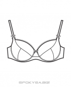 Бюстгальтер Milavitsa 11747