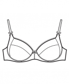 Бюстгальтер Milavitsa 00784