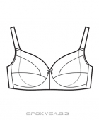 Бюстгальтер Milavitsa 00795