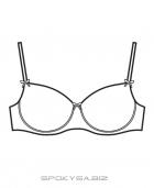 Бюстгальтер Milavitsa 12034