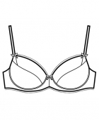 Бюстгальтер Milavitsa 12293