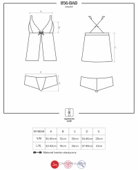 Obsessive 856-BAB-1 BABYDOLL