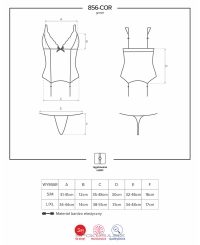Obsessive 856-COR-1 CORSET