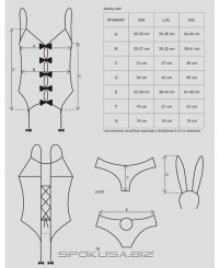 костюм Obsessive BUNNY SUIT