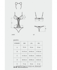 Костюм Obsessive GEPARDINA