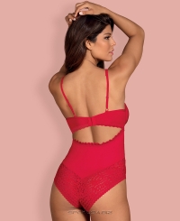 Obsessive JOLIEROSE crotchless teddy