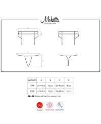 Obsessive MOKETTA garter belt
