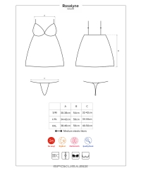 Комплект Obsessive ROSALYNE BABYDOLL